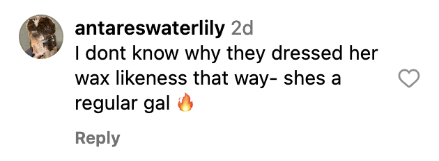 Instagram comment